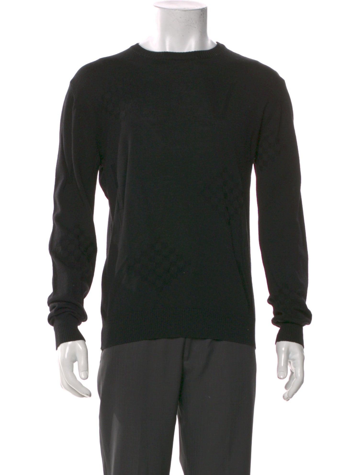 Versace Collection Wool Crew Neck Pullover
