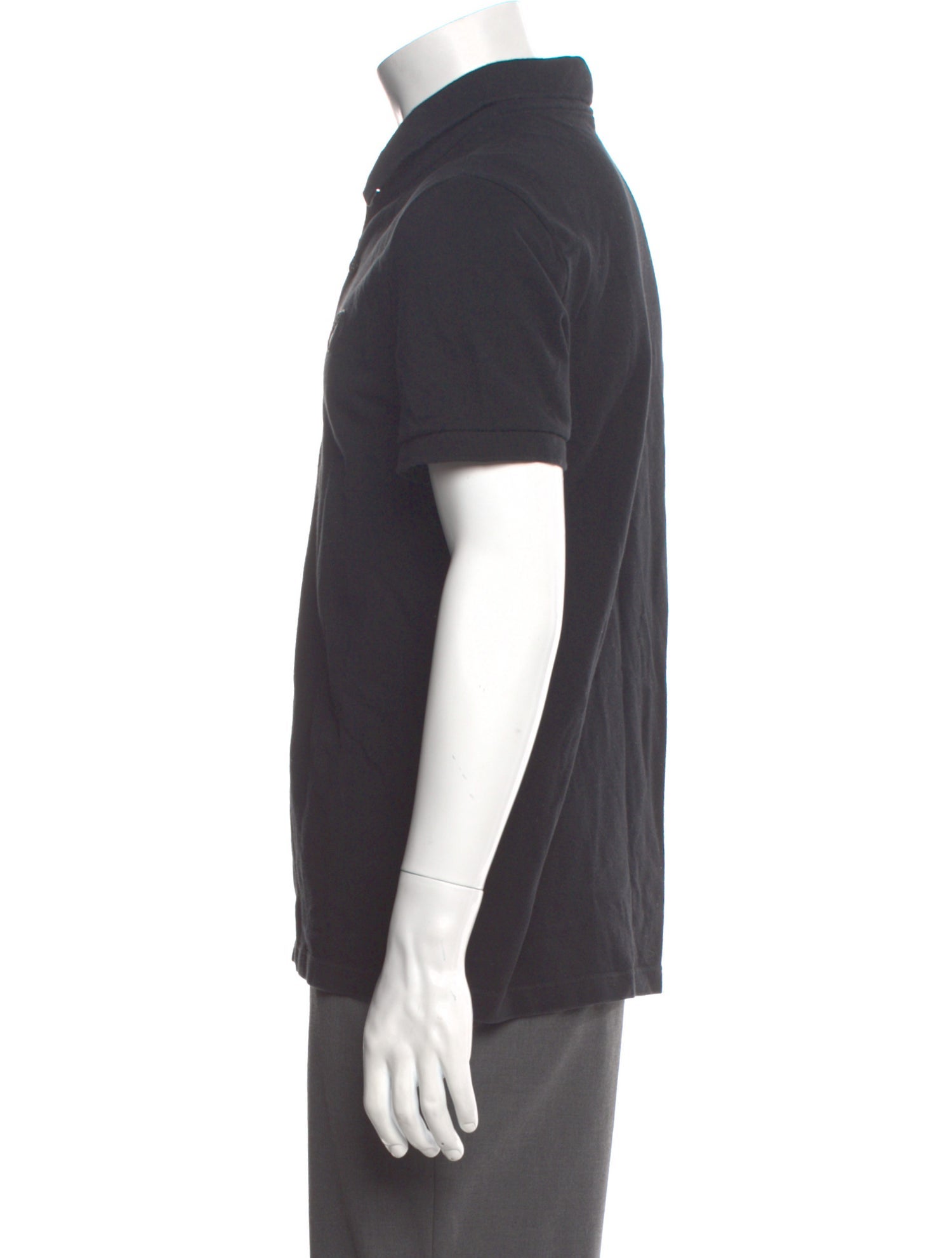 Versace Collection Collar Short Sleeve Polo Shirt