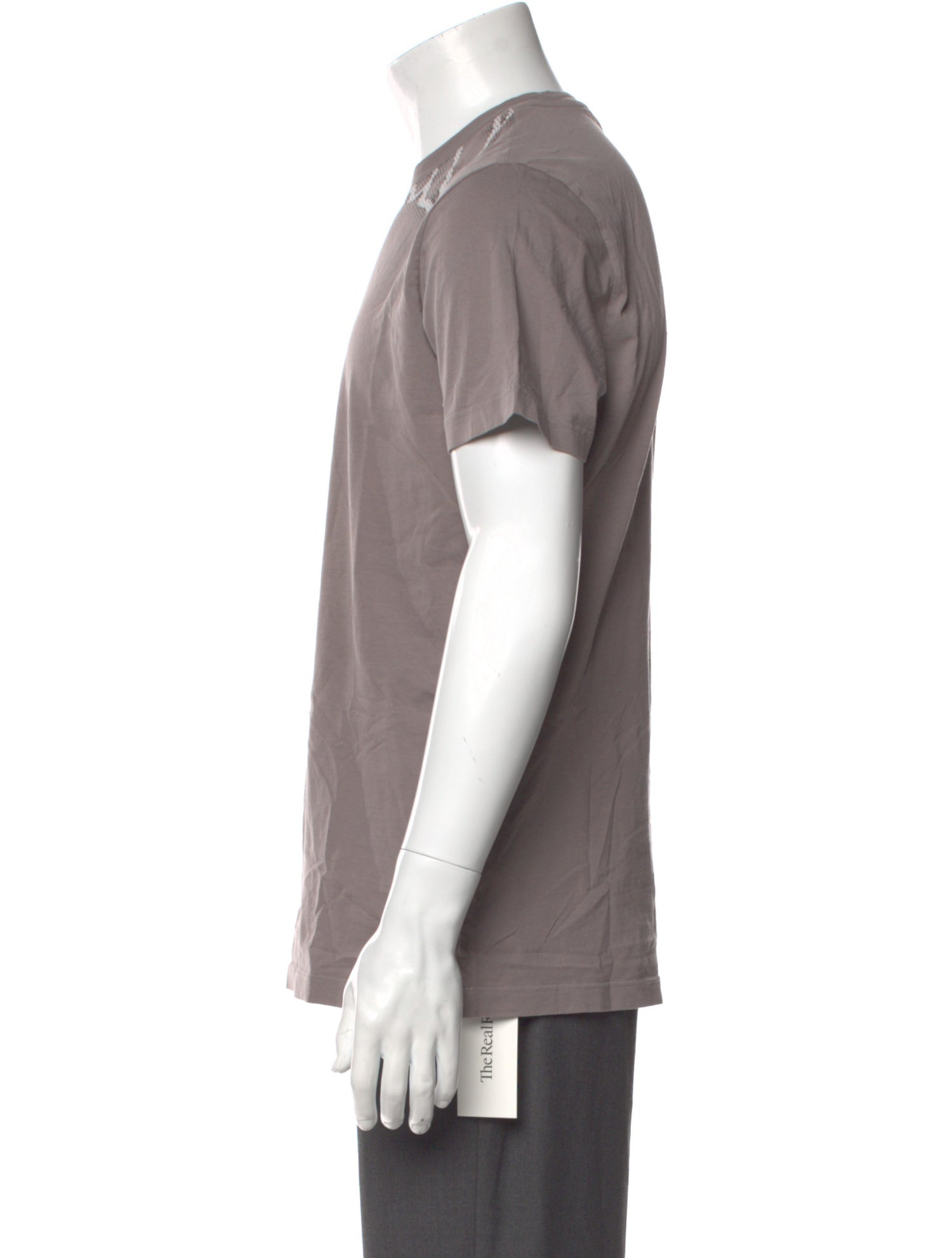 Versace Collection Graphic Print Crew Neck T-Shirt