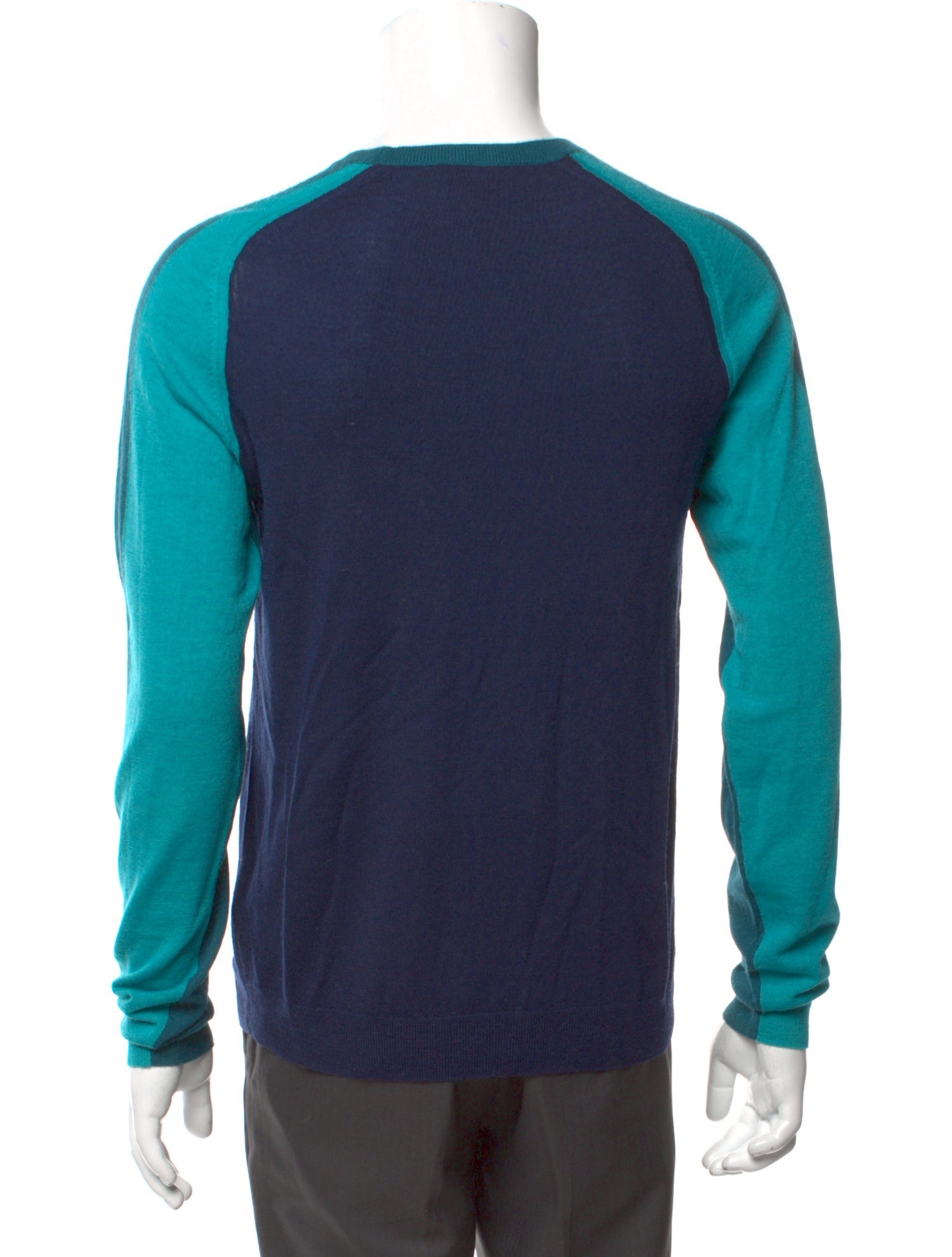 Virgin Wool Crew Neck Pullover