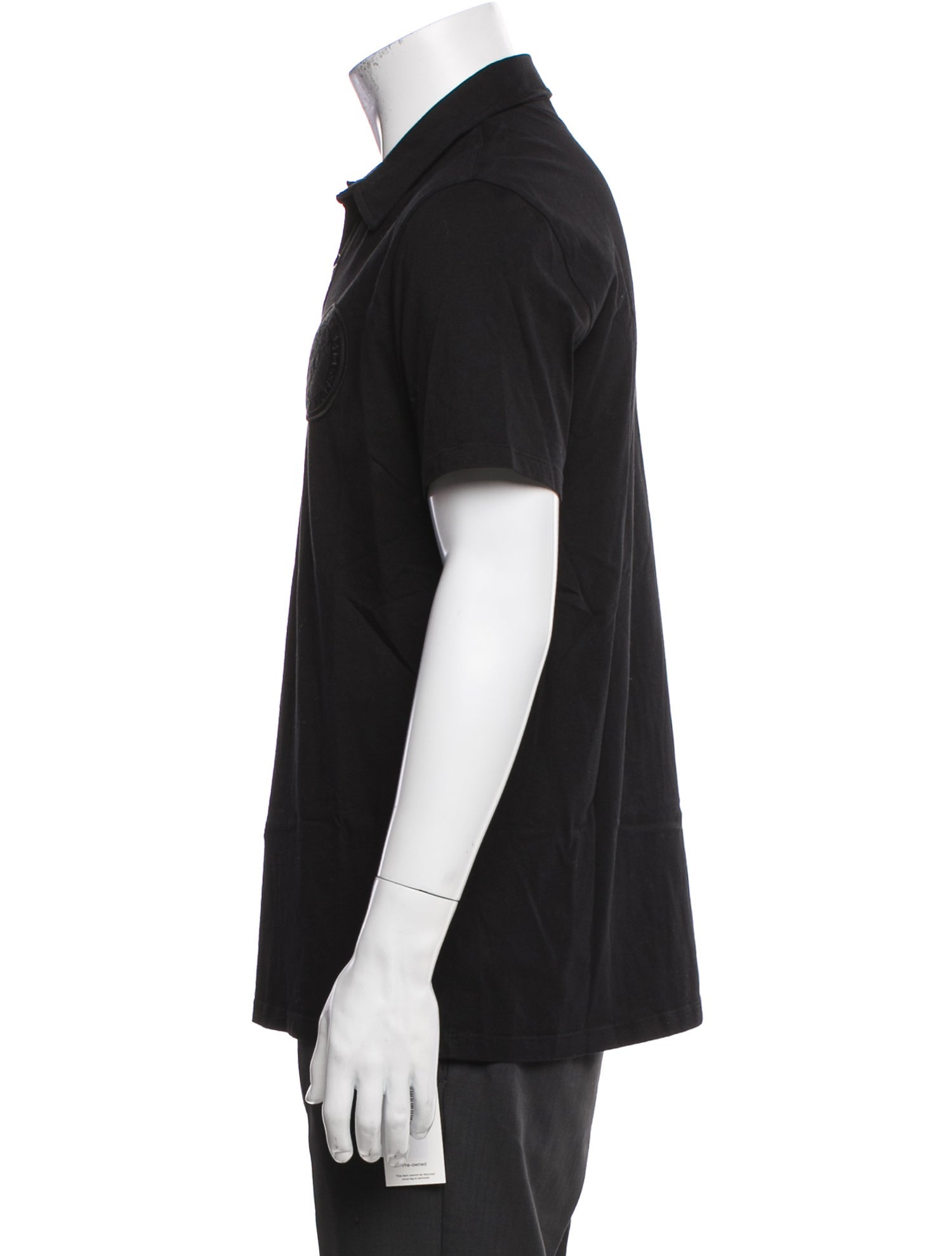 Versace Collection V-Neck Short Sleeve Polo Shirt