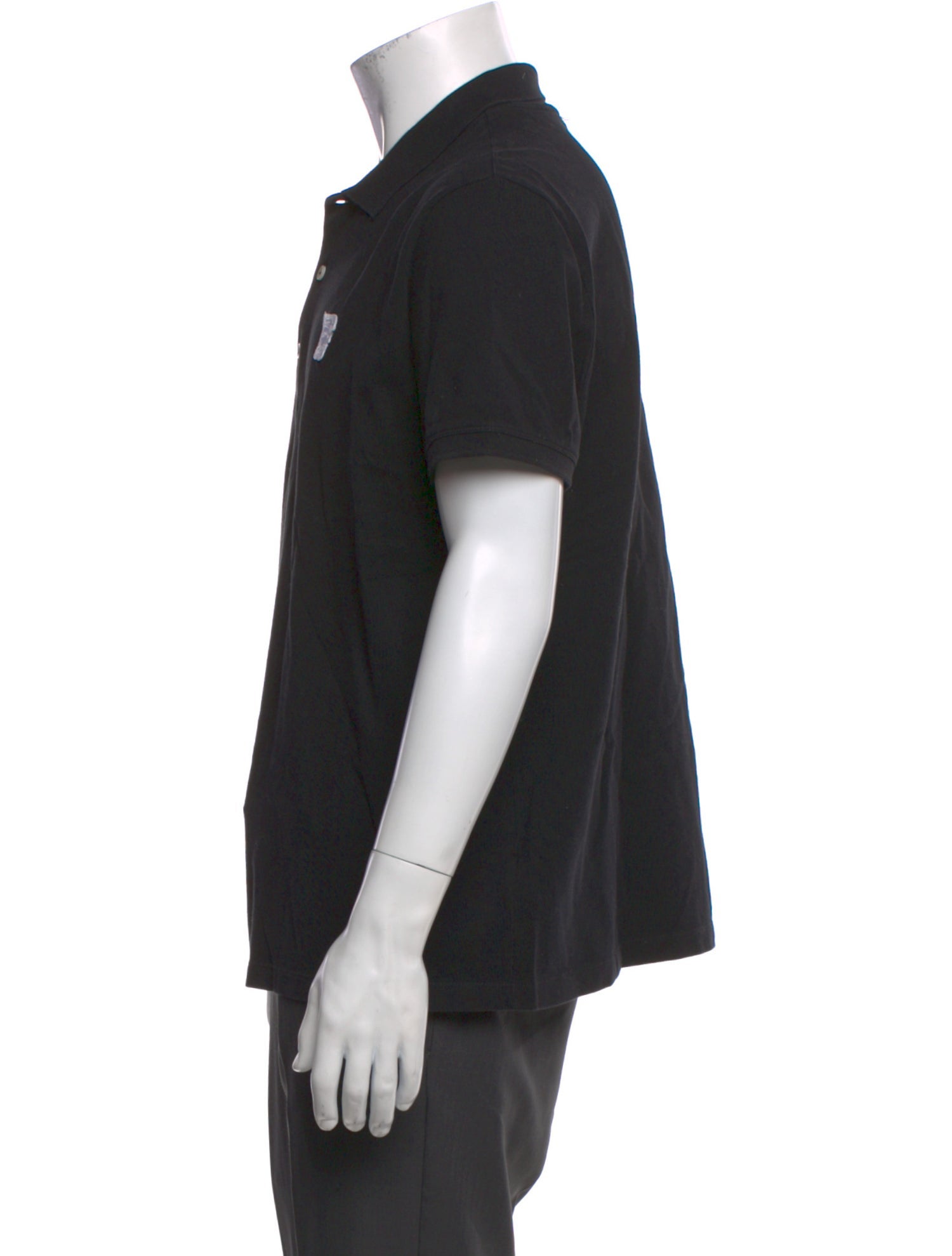 Versace Collection Collar Short Sleeve Polo Shirt