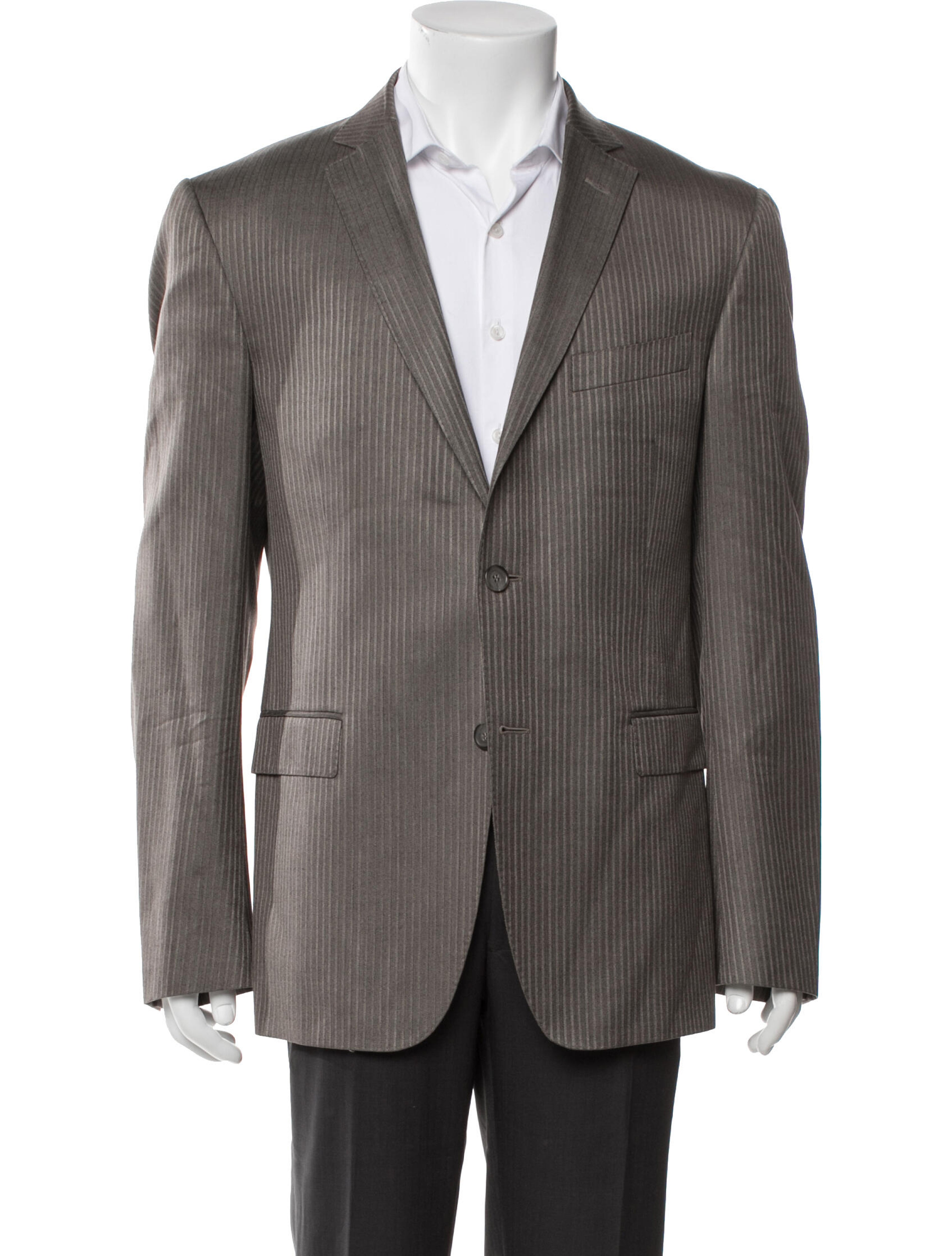 Wool Striped Blazer