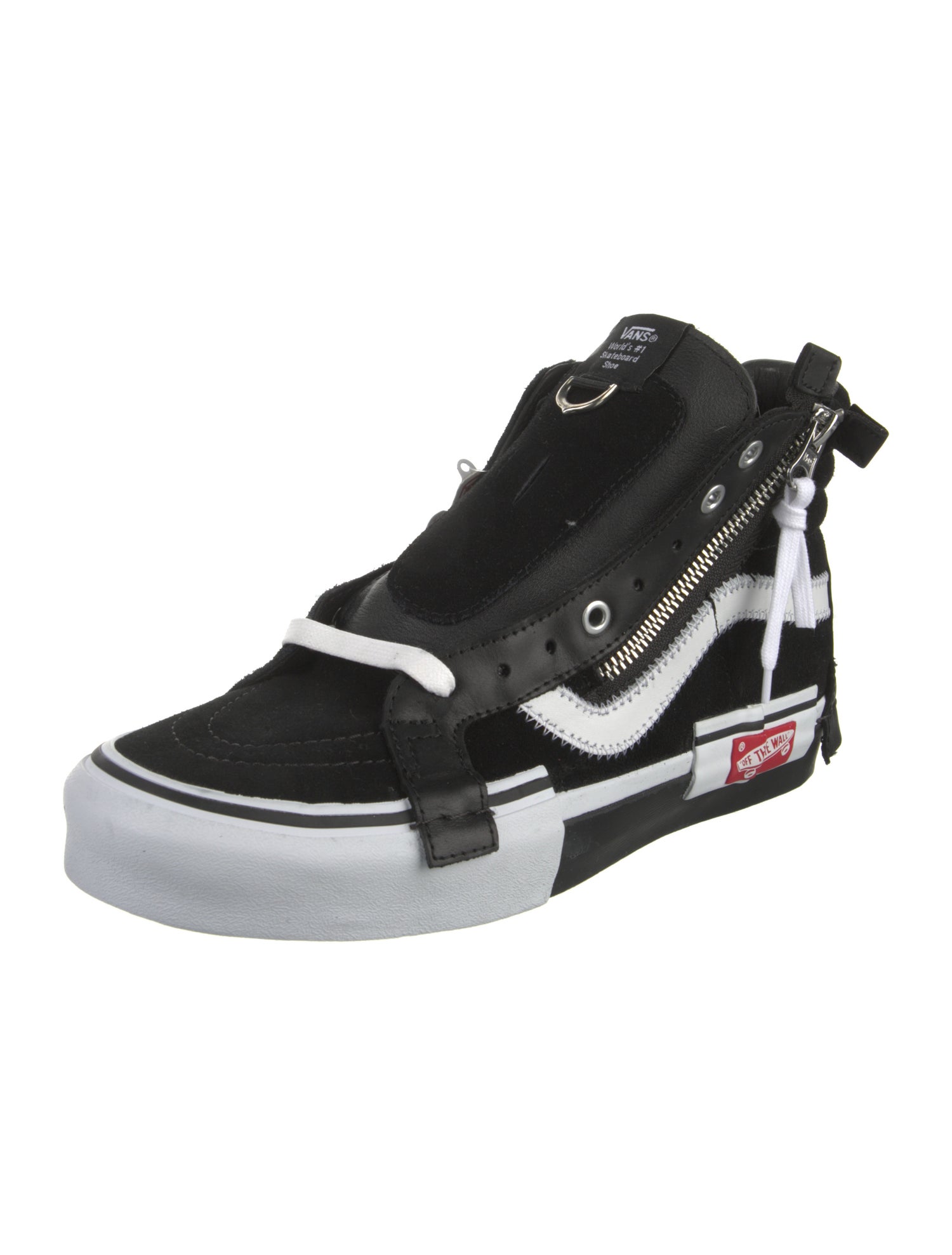 Vans X Mastermind World Leather Printed Sneakers