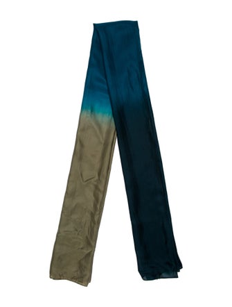 VACANCES Silk Printed Scarf