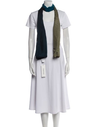 VACANCES Silk Printed Scarf