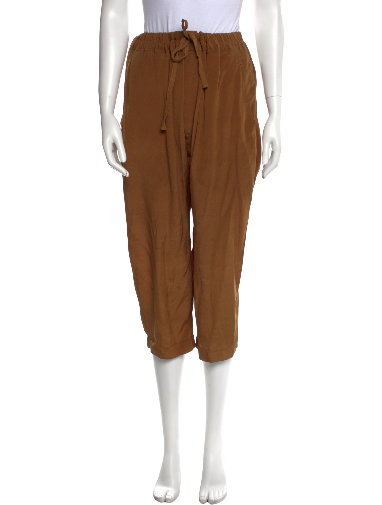 VACANCES Silk Straight Leg Pants w/ Tags