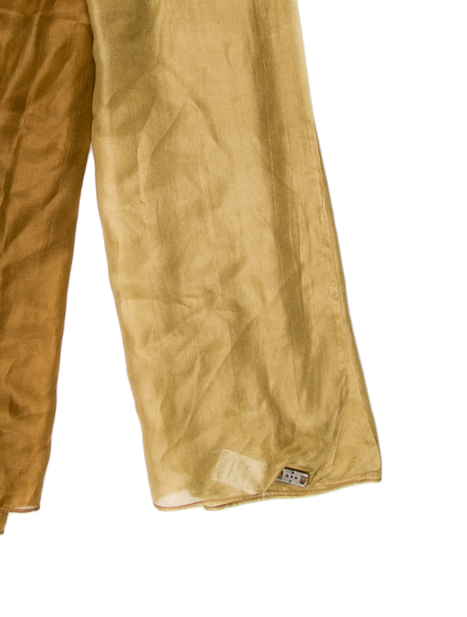 VACANCES Silk Floral Print Scarf