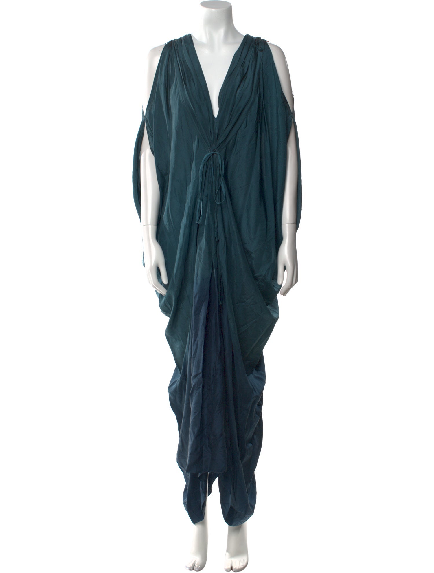 VACANCES Silk Long Dress