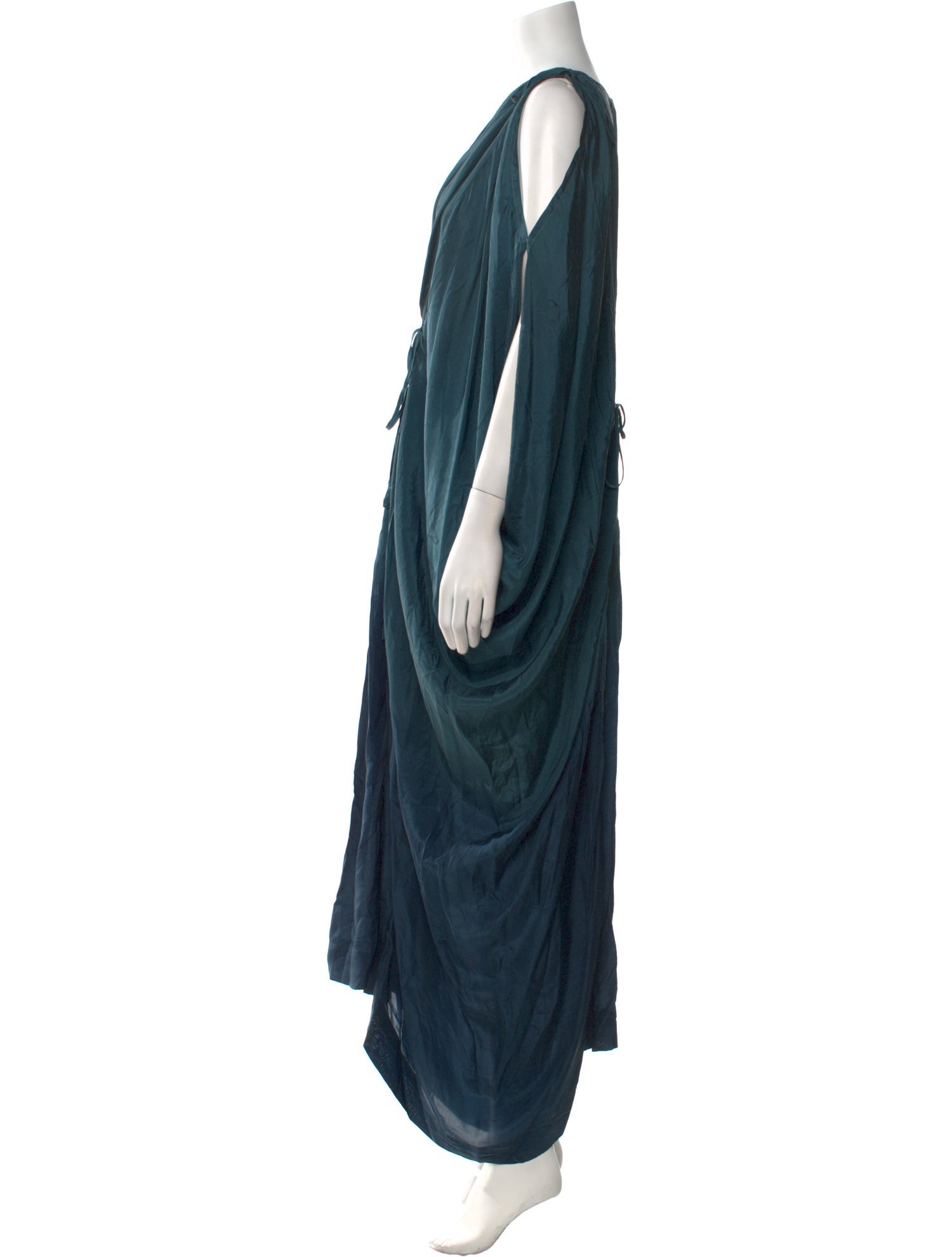 VACANCES Silk Long Dress