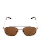 Vehla Square Mirrored Sunglasses