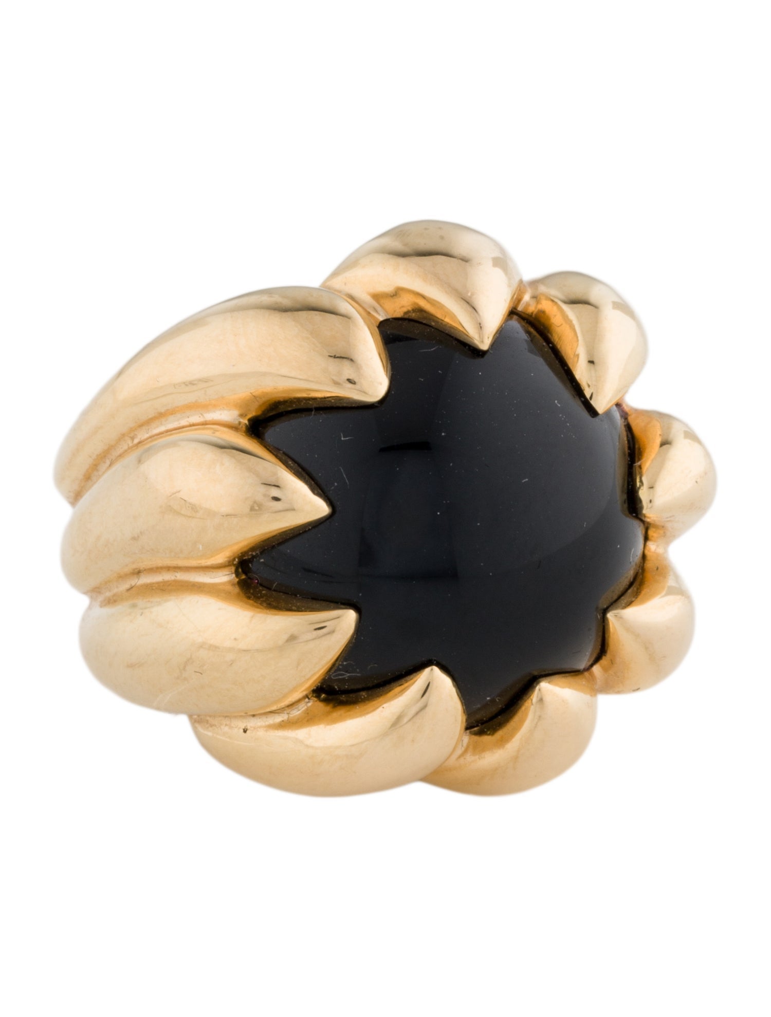 Valentin Magro 18K Onyx Cocktail Ring