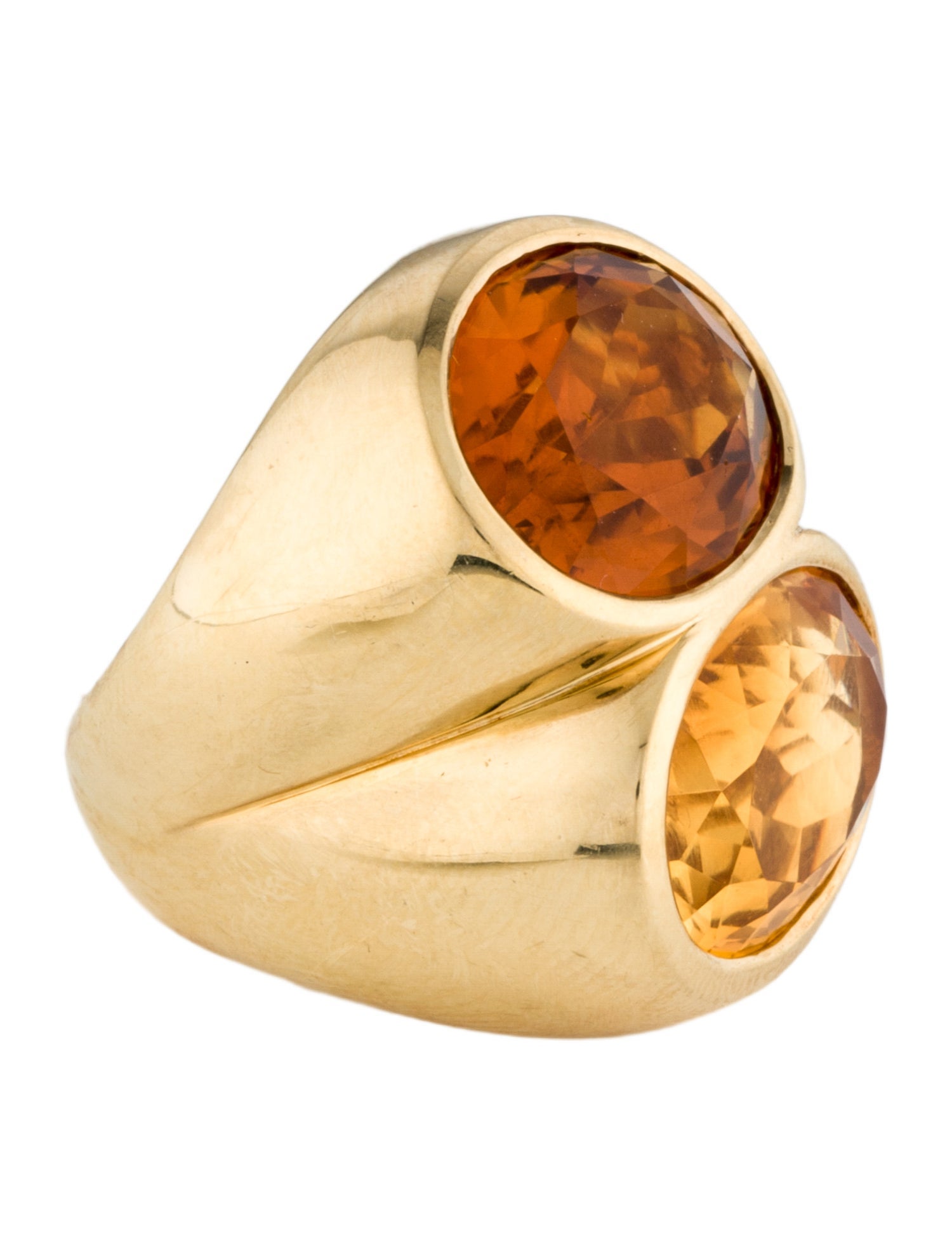 Valentin Magro 18K 23.52ctw Citrine Cocktail Ring