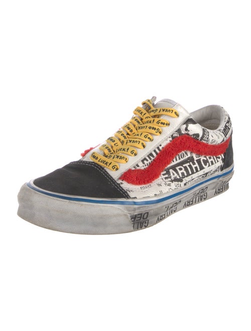 Vans x Gallery Dept. Leather Printed Sneakers