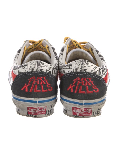 Vans x Gallery Dept. Leather Printed Sneakers