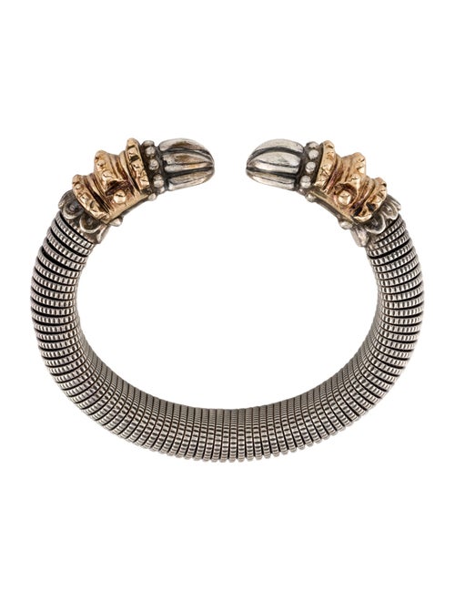 Vahan Alwand Vahan Two-Tone Cuff Bracelet