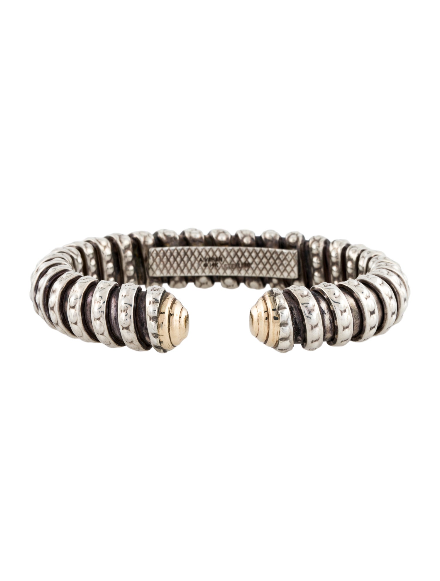 Vahan A. Vahan Two-Tone Cuff