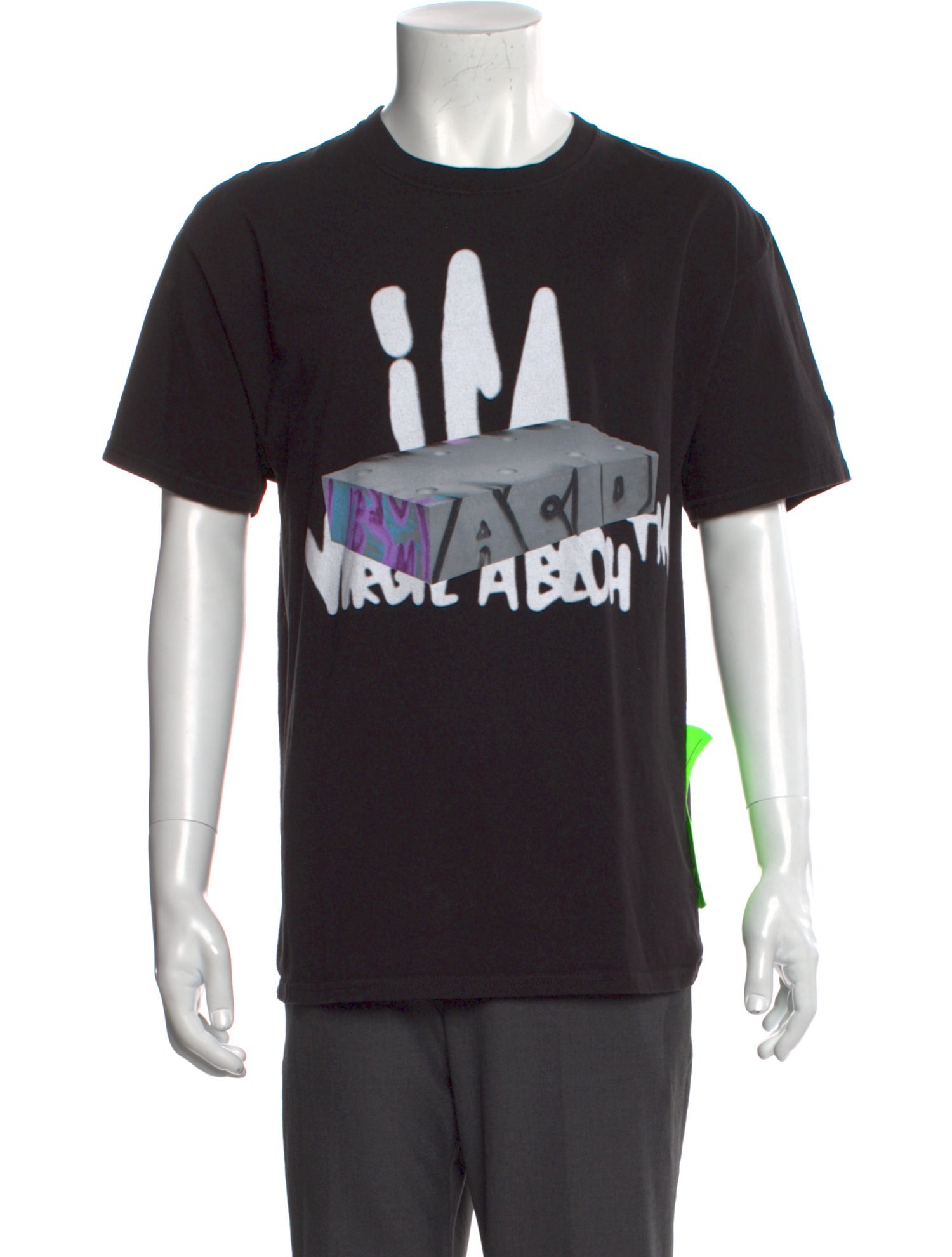 Virgil Abloh Graphic Print Crew Neck T-Shirt