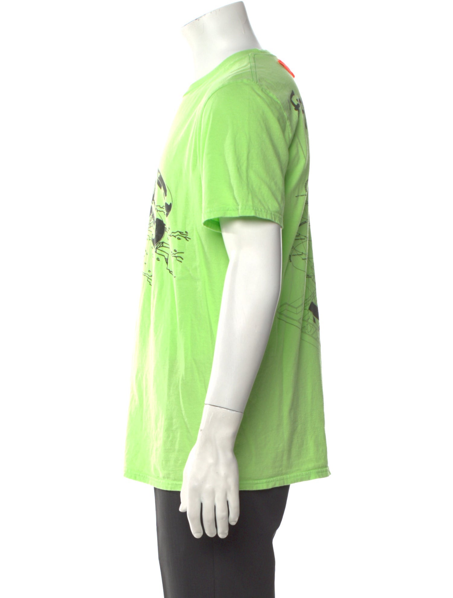 Virgil Abloh Graphic Print Crew Neck T-Shirt