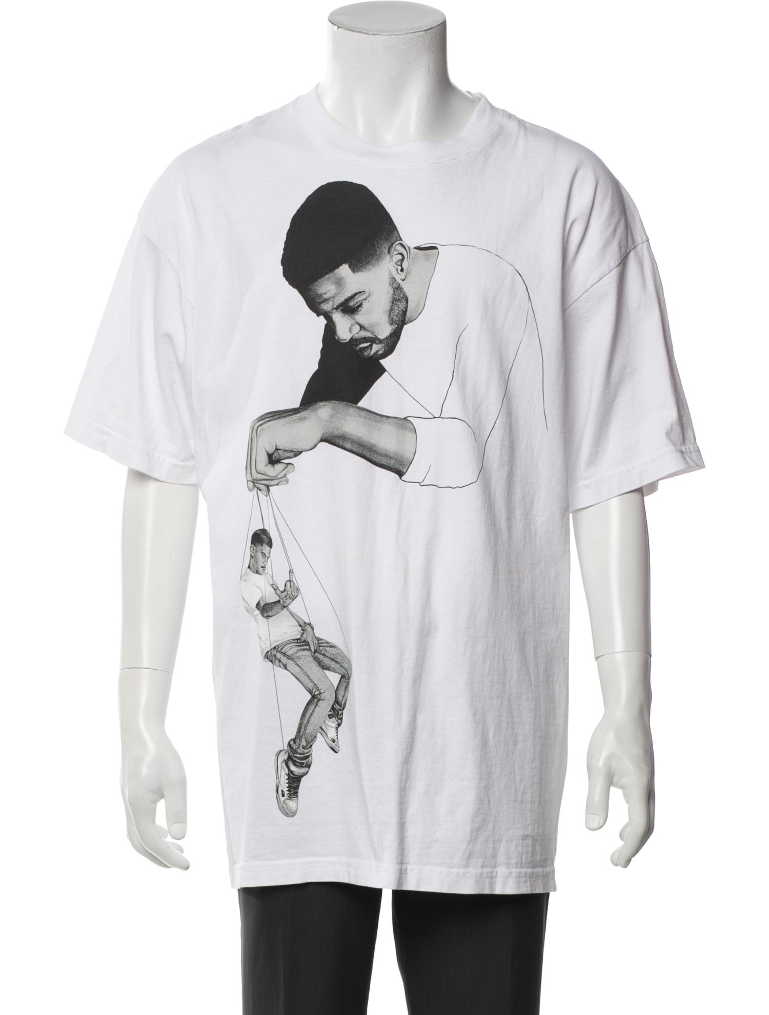 Virgil Abloh Graphic Print Short Sleeve Shirt