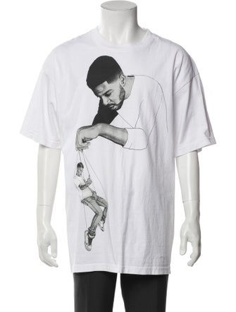 Virgil Abloh Graphic Print Short Sleeve Shirt