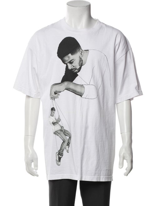 Virgil Abloh Graphic Print Short Sleeve Shirt