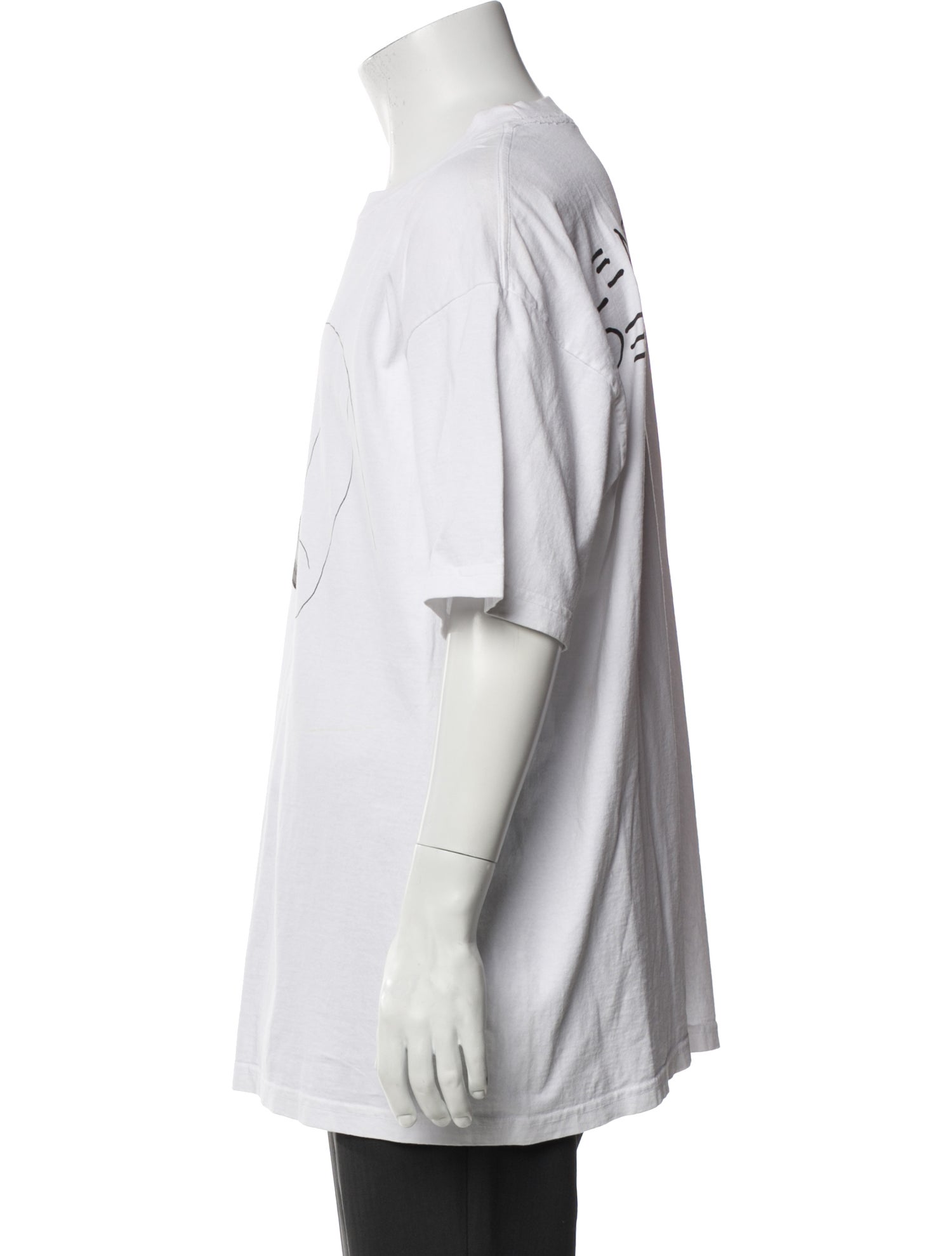 Virgil Abloh Graphic Print Short Sleeve Shirt