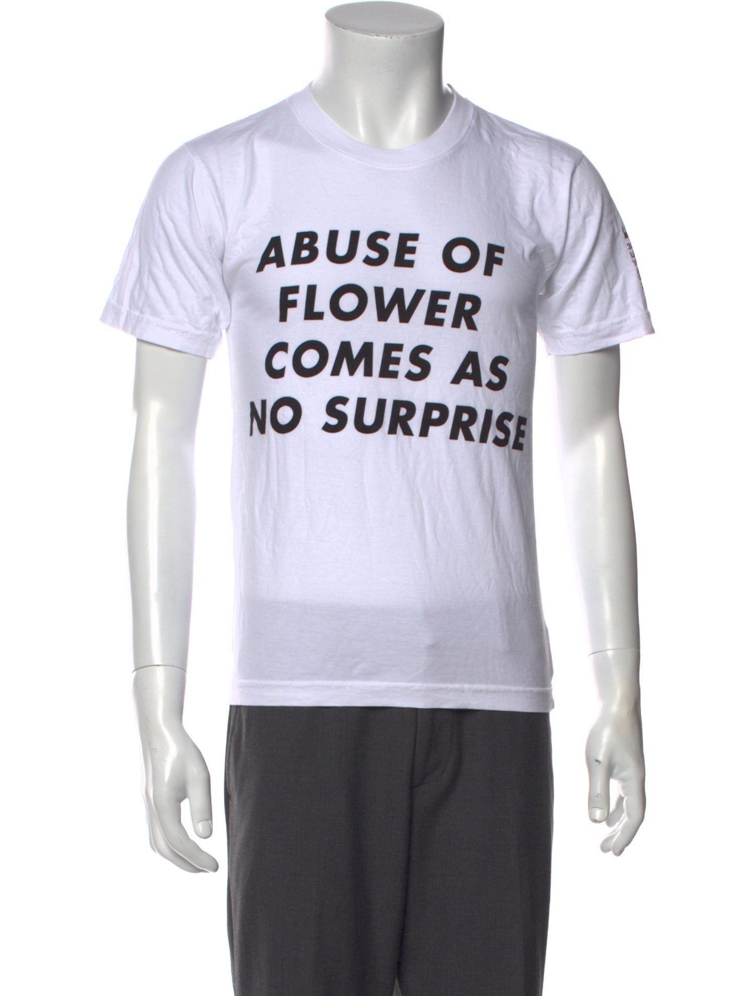 Virgil Abloh Jenny Holzer Sexy Beast Graphic Print T-Shirt