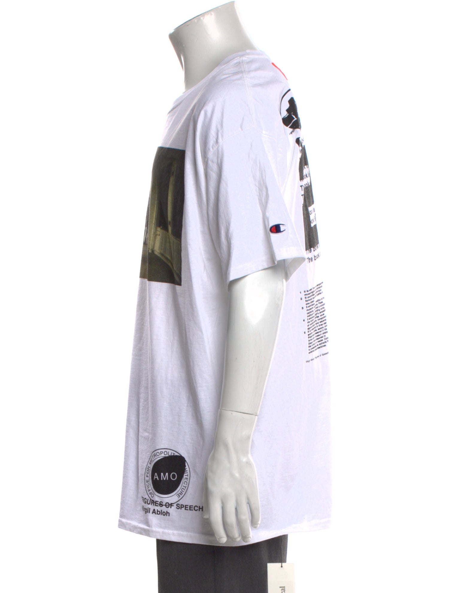 Virgil Abloh Graphic Print Crew Neck T-Shirt
