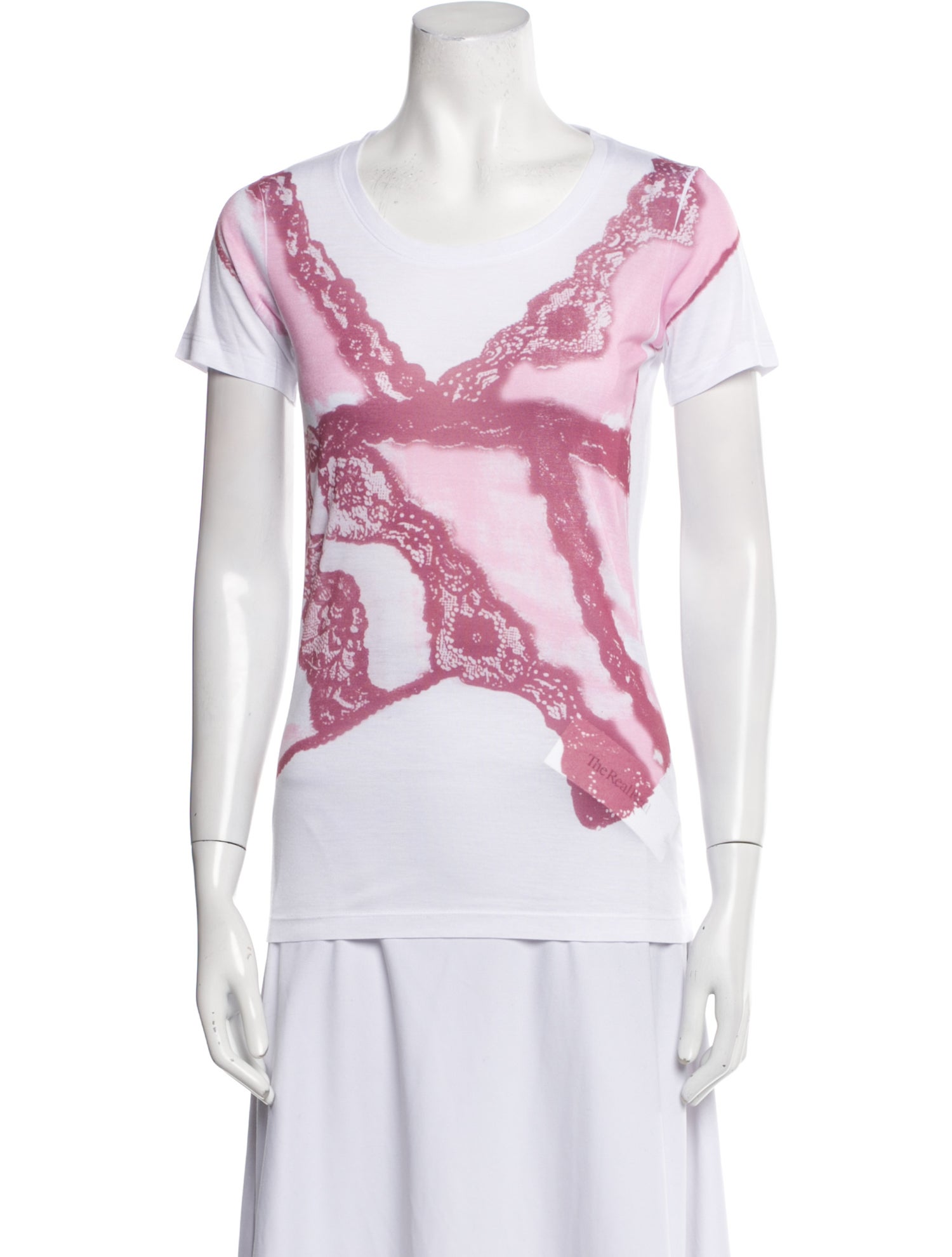 VAILLANT Printed Scoop Neck T-Shirt