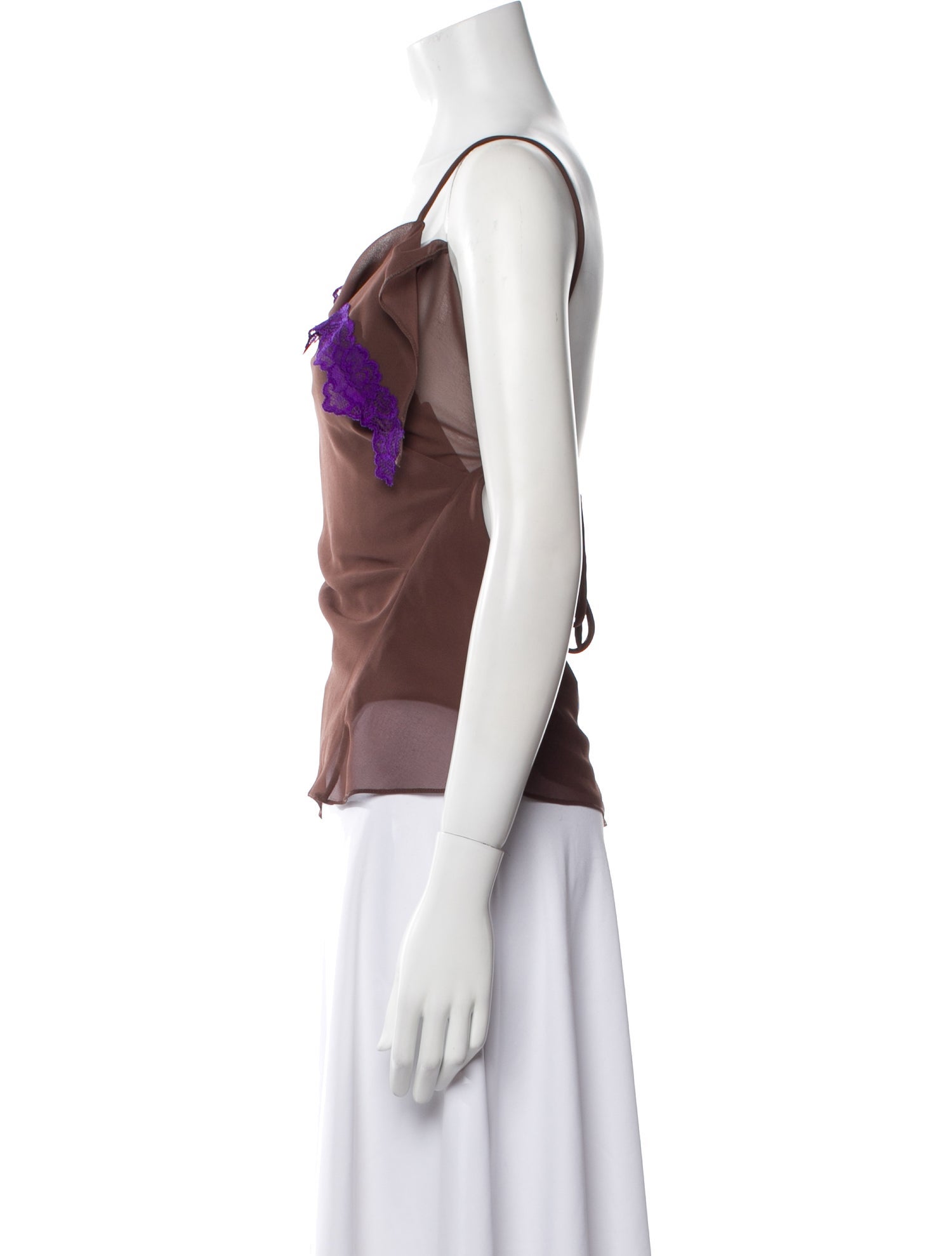 VAILLANT Cowl Neck Sleeveless Top
