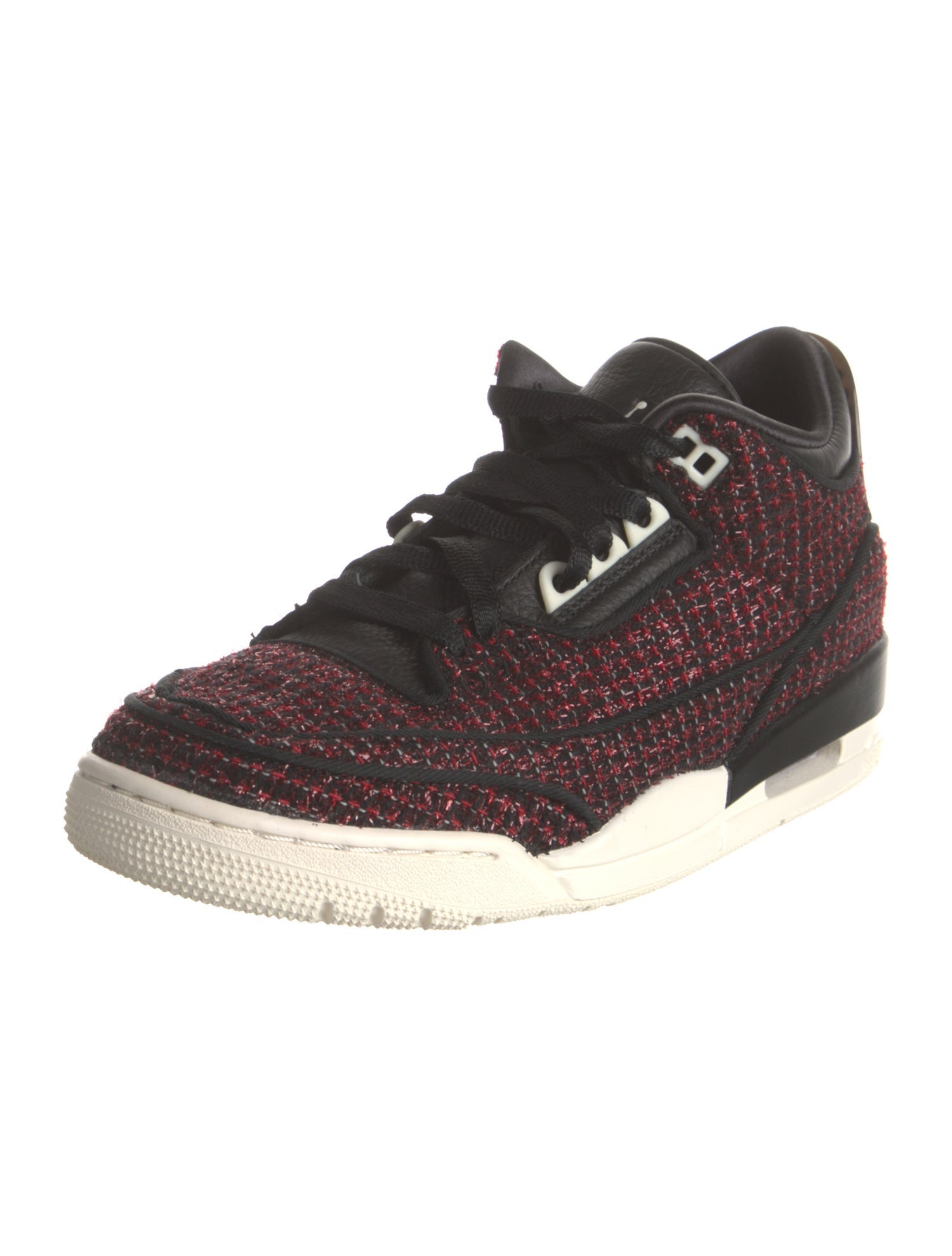 Vogue x Air Jordan Tweed Tweed Pattern Sneakers