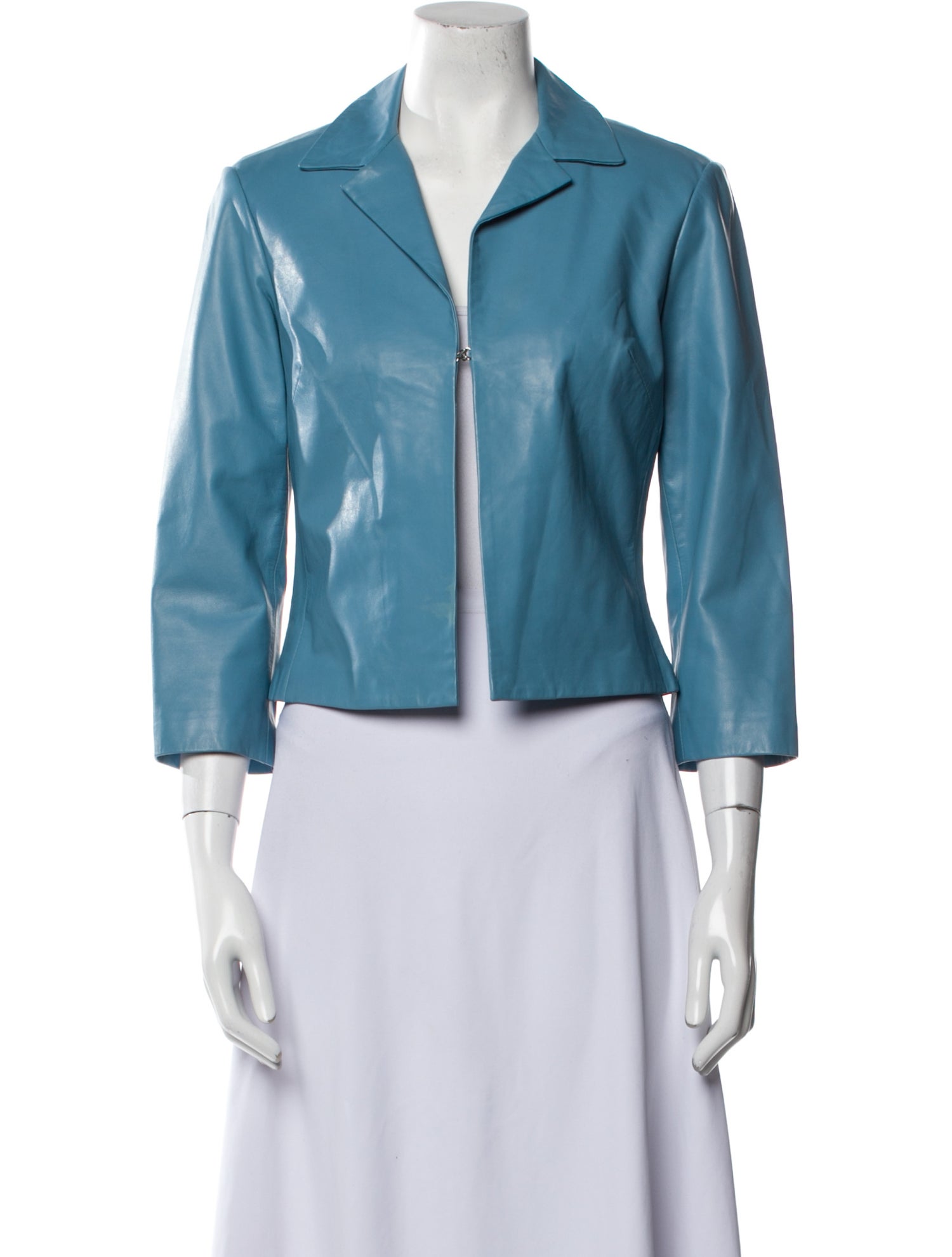 Vakko Leather Biker Jacket