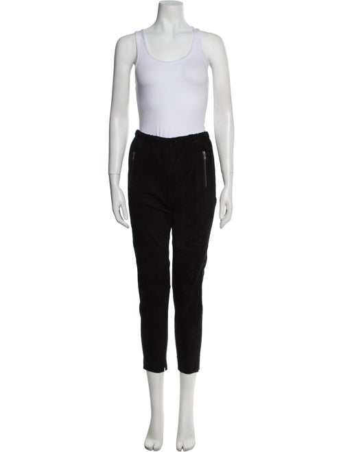 Vakko Suede Pant Set