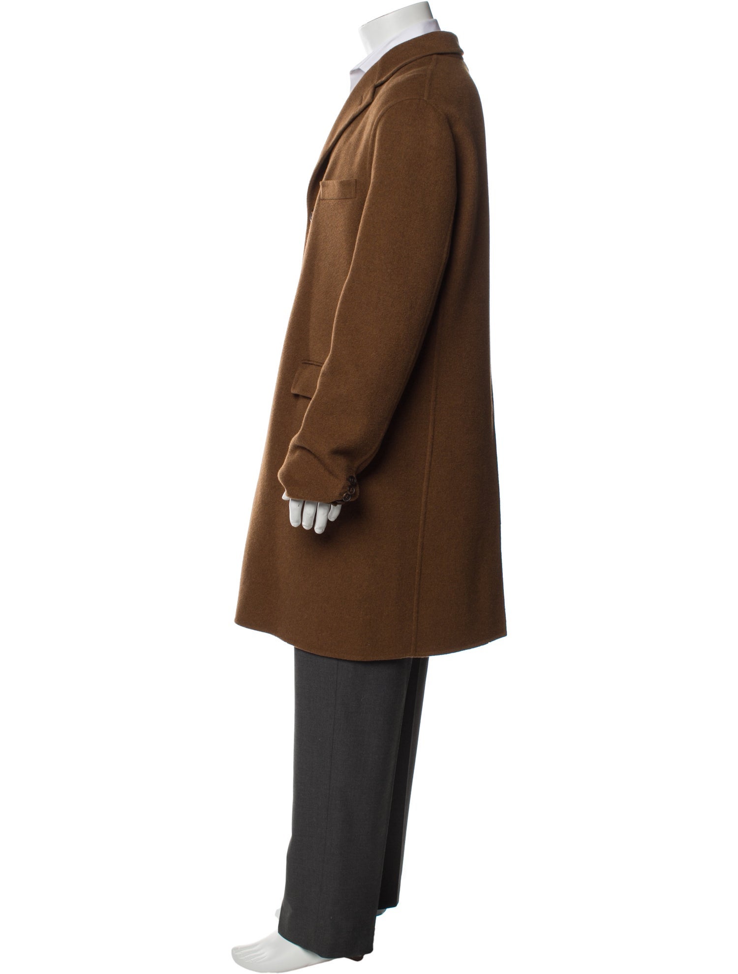 Vakko Virgin Wool Overcoat