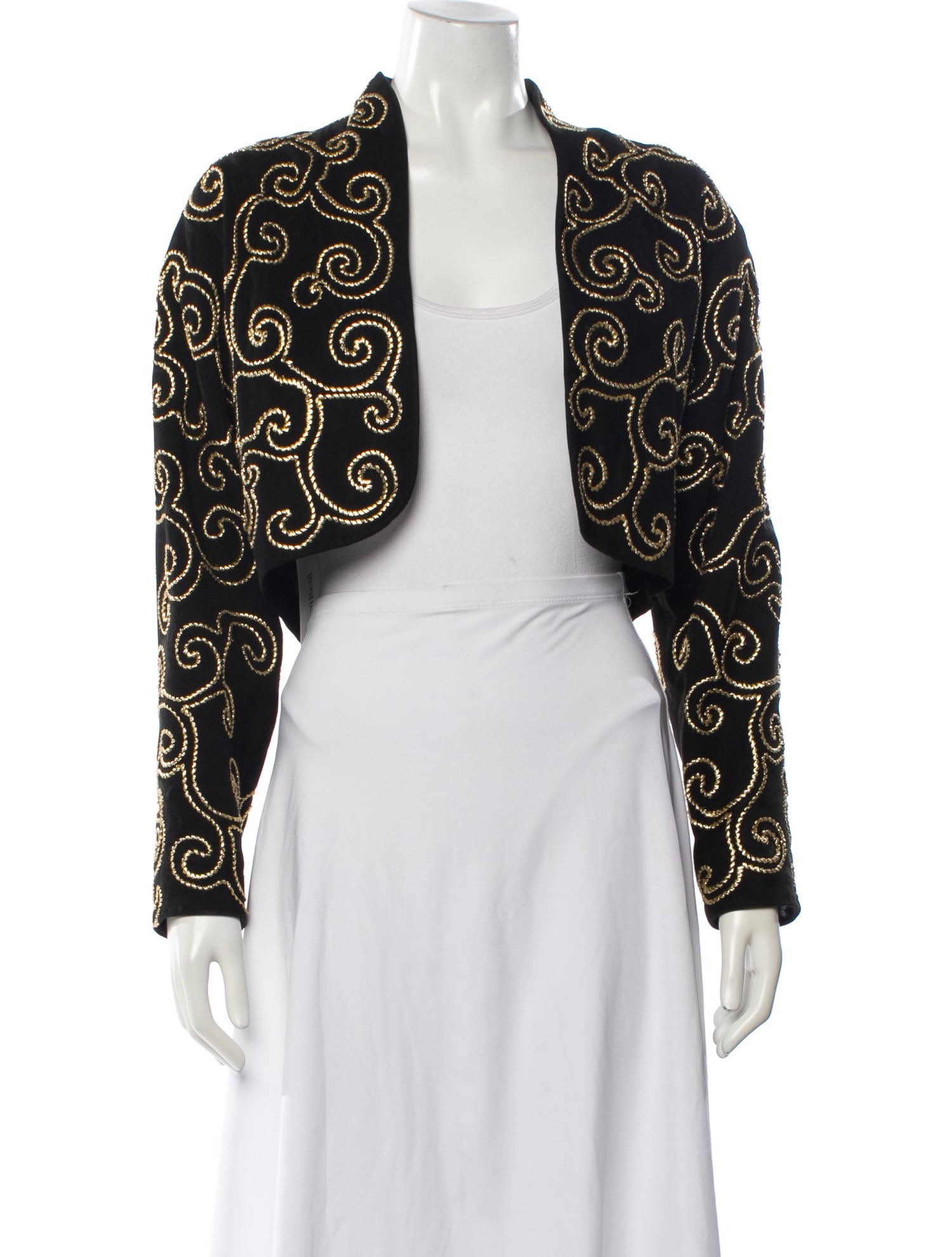 Vakko Printed Bolero