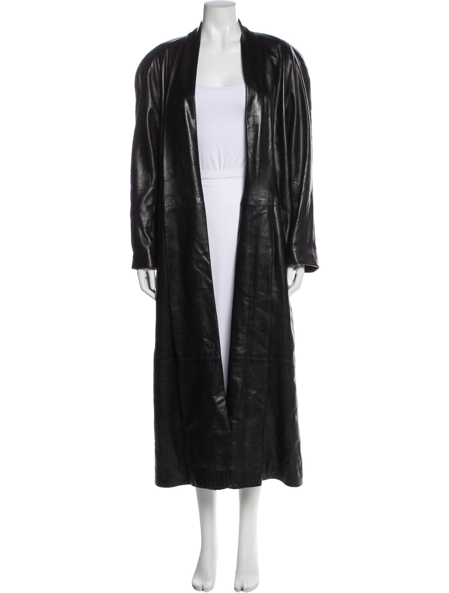 Vakko Leather Coat