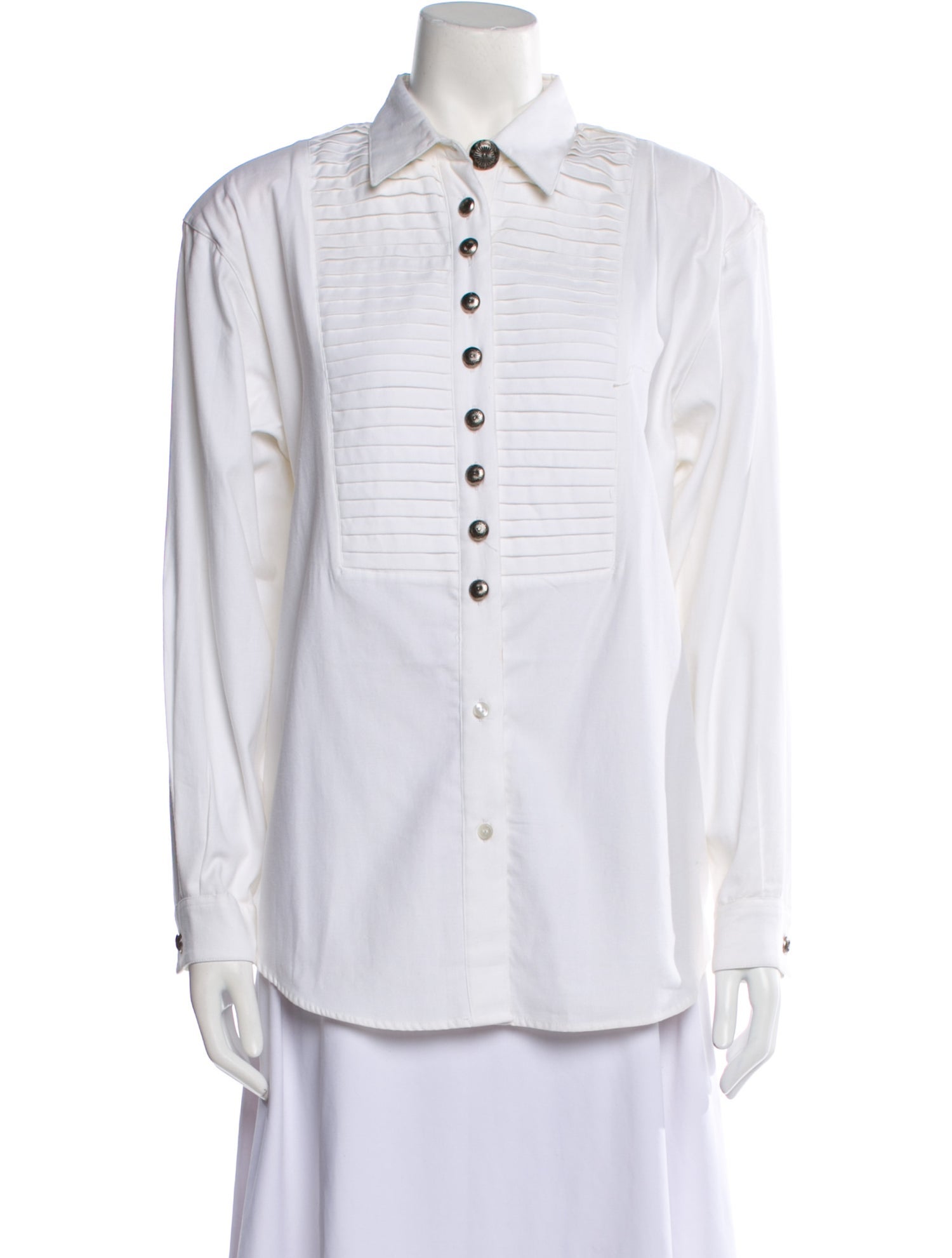 Valencia Long Sleeve Button-Up Top