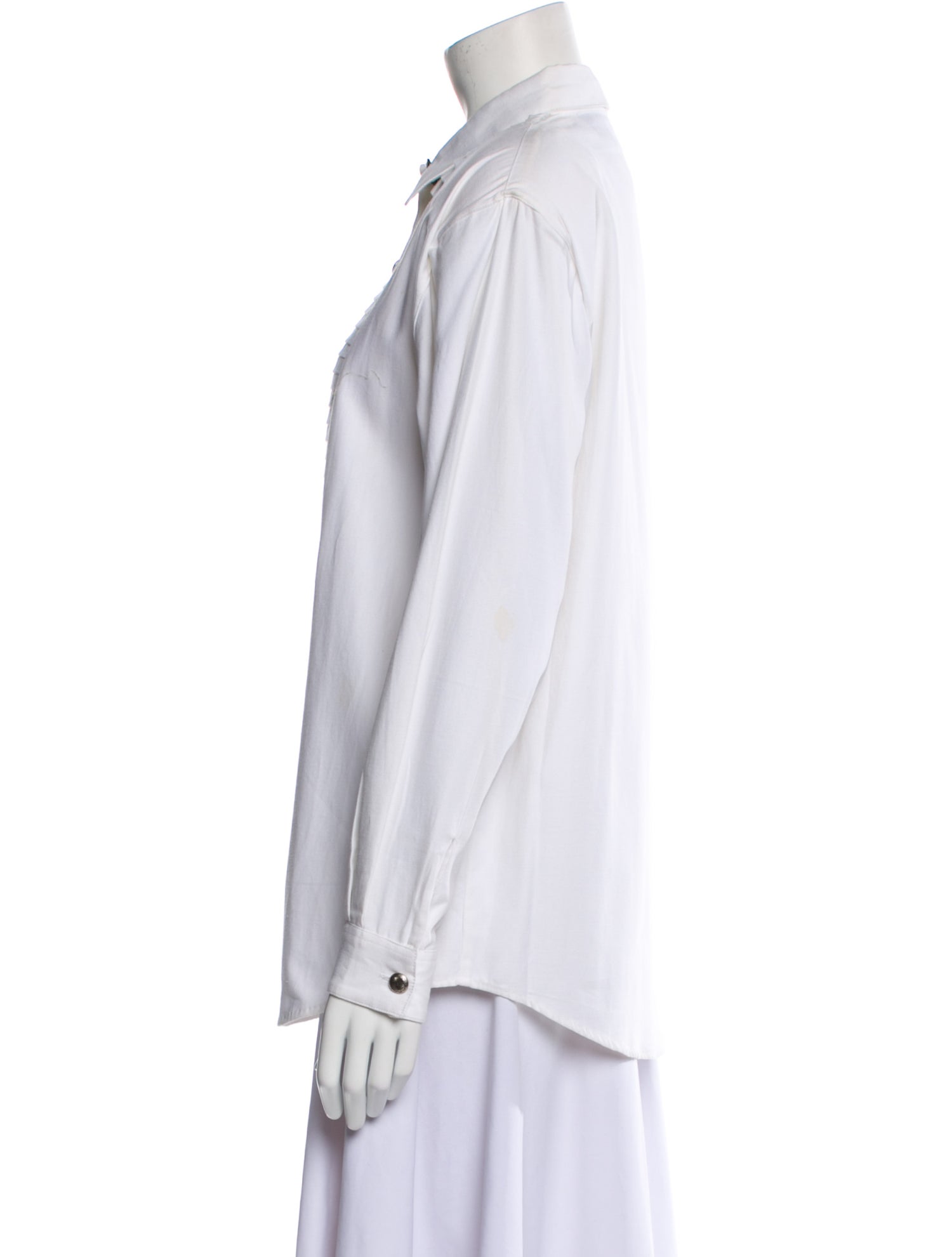 Valencia Long Sleeve Button-Up Top