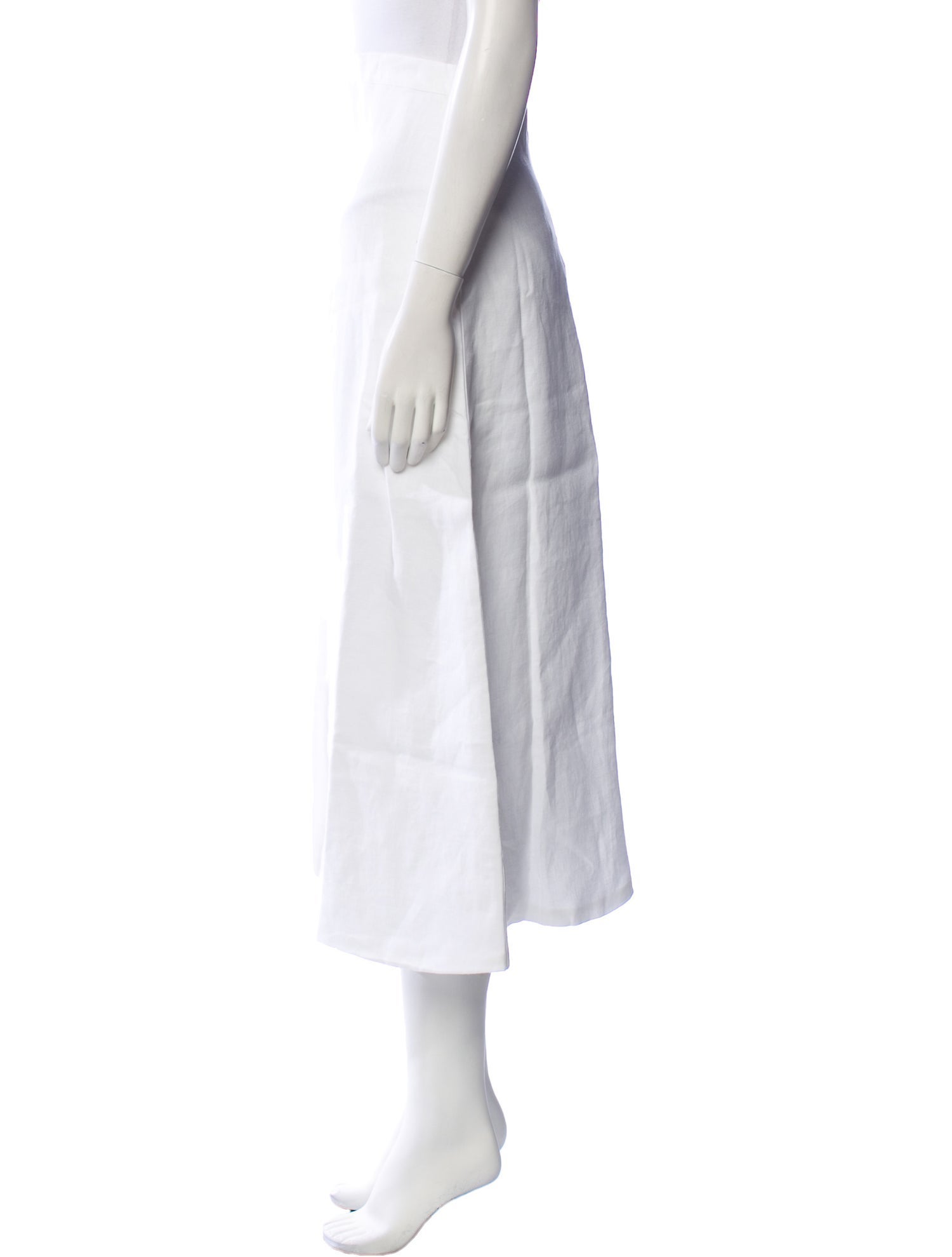 Vanessa Sposi x Kelly Rutherford Linen Midi Length Skirt w/ Tags