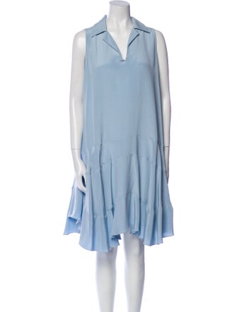 Valentina Kova Silk Knee-Length Dress