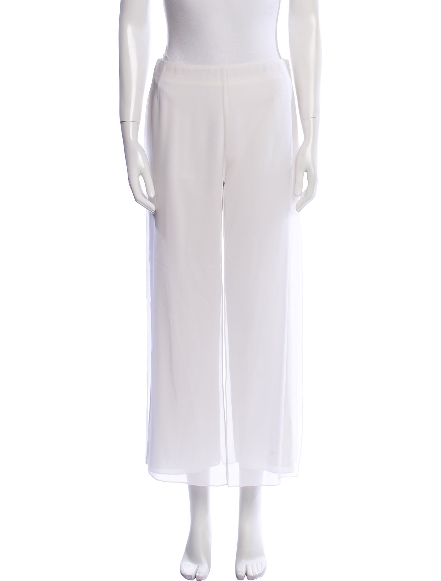 Valentina Kova Silk Straight Leg Pants