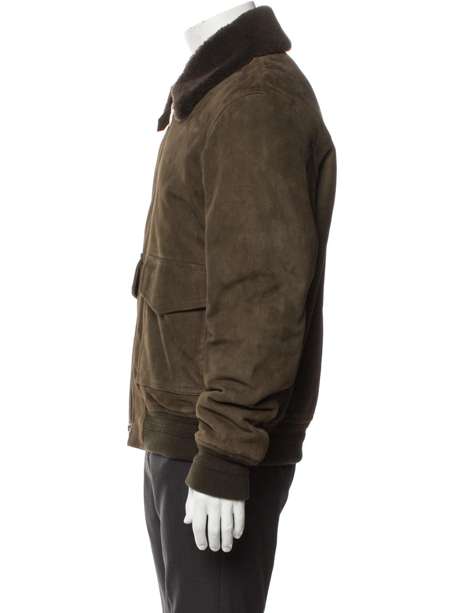 Valstar Lamb Leather Bomber Jacket