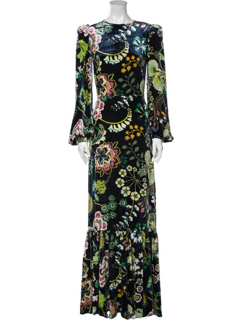 The Vampire's Wife The Belle Long Dress Blue