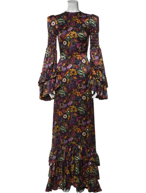The Vampire's Wife The Fruit Moth Long Dress Purpl