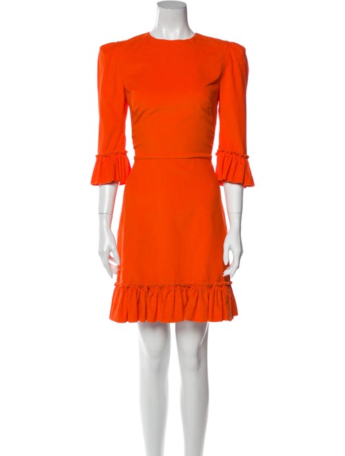 The Vampire's Wife The Festival Mini Dress Orange