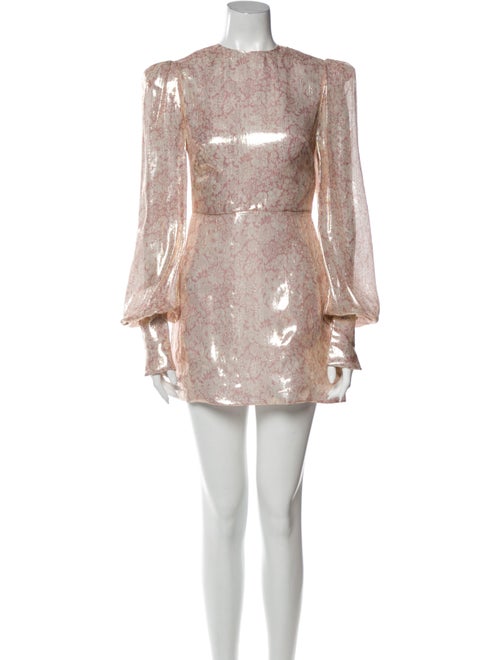 The Vampire's Wife The Falconetti Mini Dress Metal