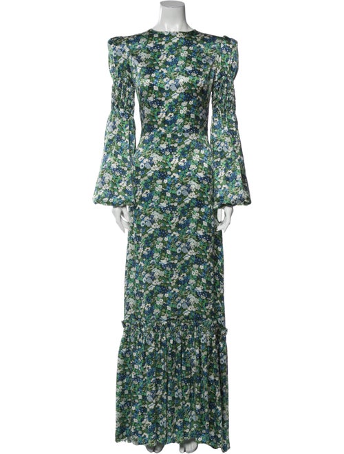 The Vampire's Wife The No. 9 Long Dress Green