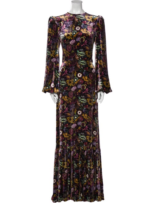 The Vampire's Wife The Belle Long Dress Purple