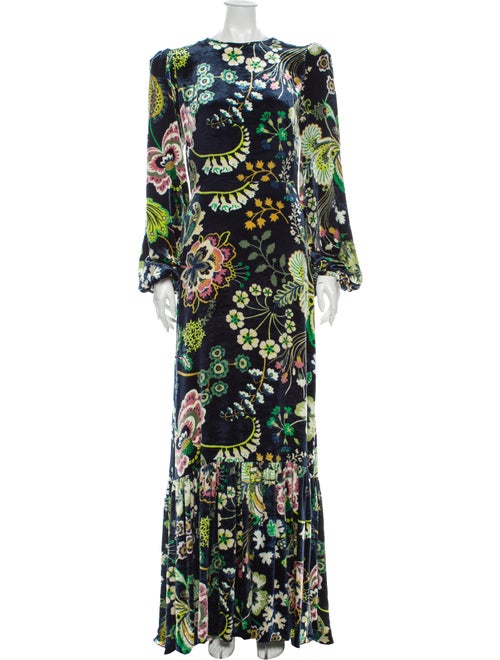 The Vampire's Wife The Belle Long Dress Blue